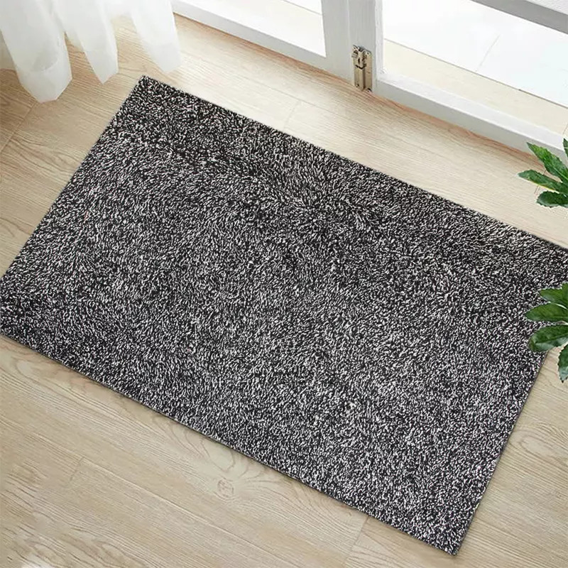 Tapete de banheiro de luxo Deluxe não deslizamento lavável tapete de banheiro de pelúcia, manto de banho de listras absorventes de microfibra para banho, banheiro