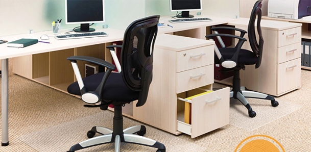 Tapete de cadeira em PVC