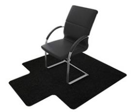 Seleção de cores para almofadas de cadeira listradas