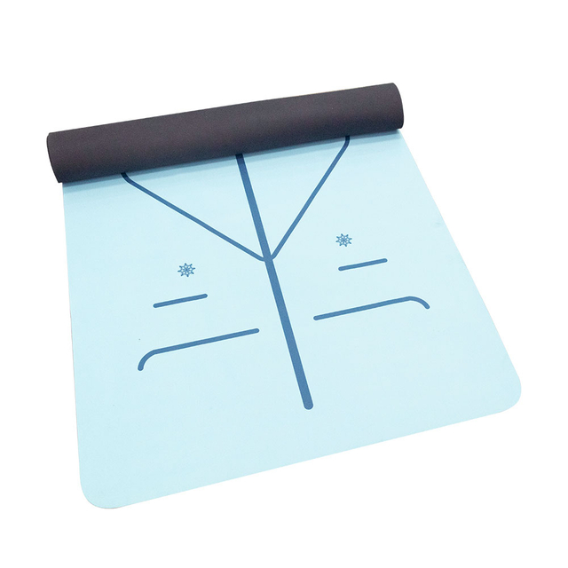 Vendas diretas da fábrica de tapete de ioga de alta qualidade, amortecimento antiderrapante, adequado para Pilates e exercícios