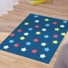 Rugs de área padrões coloridos de desenhos animados, tapetes de área retangular, quartos infantis, salas de jantar, vida, decoração de casa