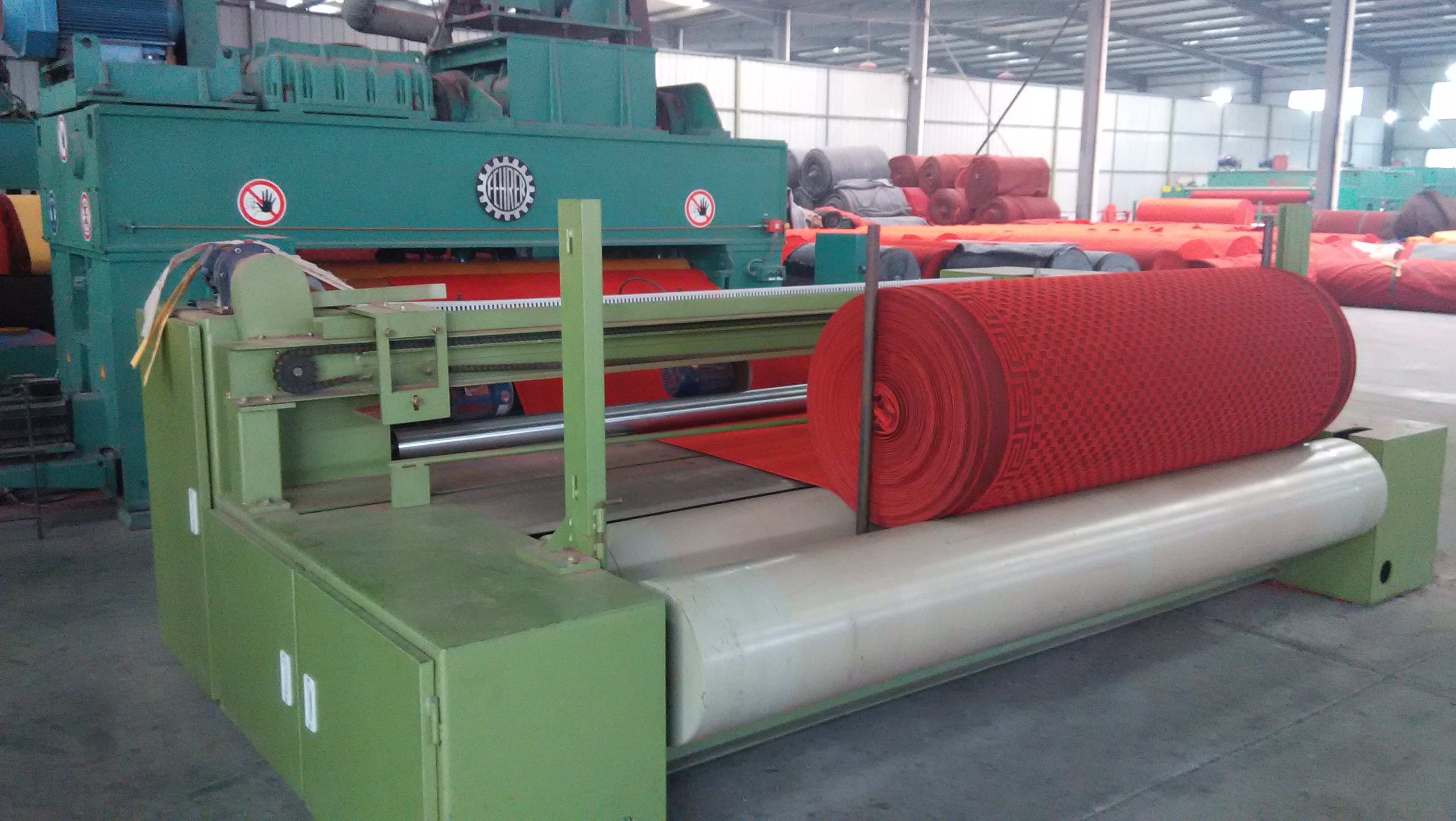 Desenho de produ&ccedil;&atilde;o de carpetes