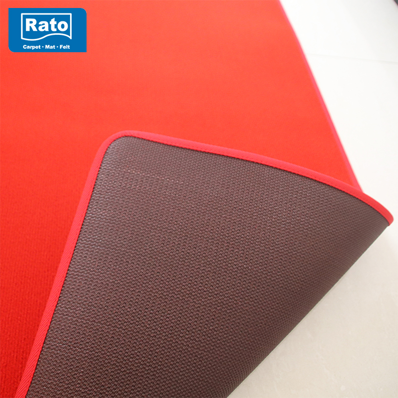 Rolo de tapete de tapete anti -deslizamento vermelho, adequado para uso doméstico