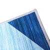 Carpete de corredor Pilha curta Vintage Carpet azul fino tapete chenille corredor carpete pilha curta vintage tapete floral dobrável