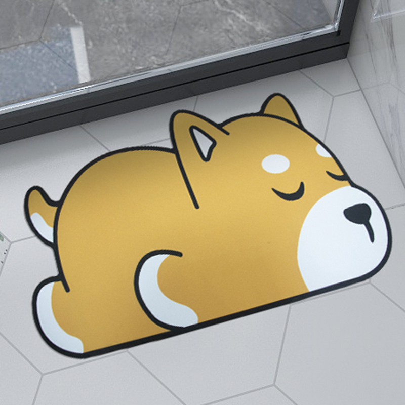 Tapete de banho de diatomita com formato e padrão personalizado - altamente absorvente e ecológico