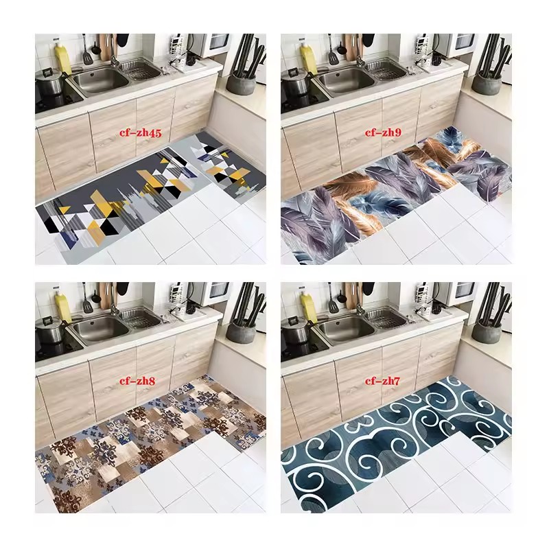 Tapete de piso anti -fadiga extra grosso, tapetes de cozinha anti -deslizamento e tapetes afundam tapetes absorventes