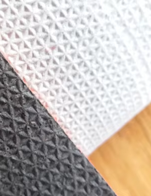 Base de carpete em PVC com padrão abacaxi