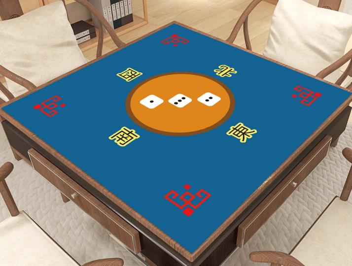 Tapete de Mahjong para sala de xadrez e cartas