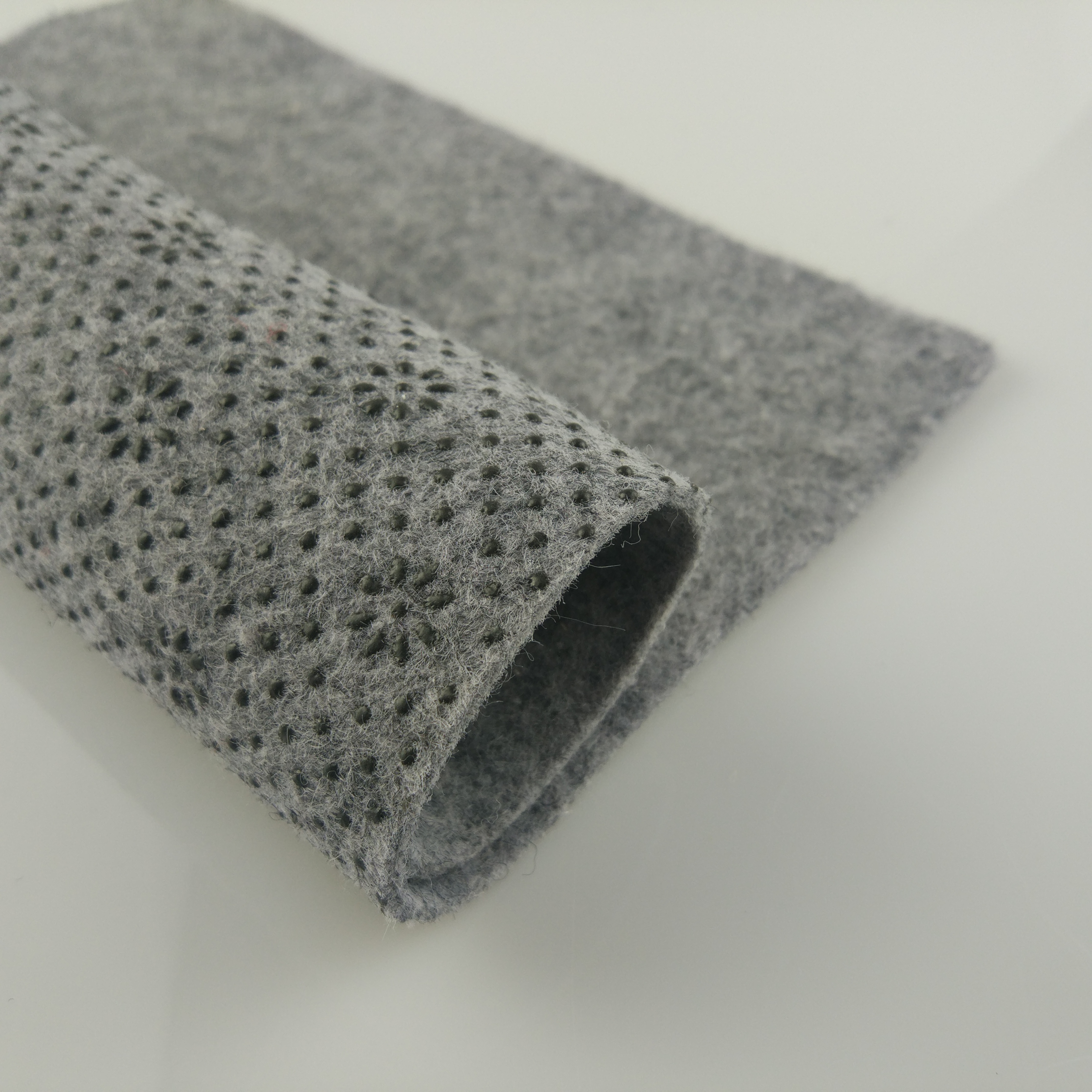 Felt+borracha dupla face, anti-deslizamento, camada inferior do tapete de aderência, espessura inferior a 0,64 cm, adequada para todos os pisos e tapetes duros