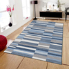 Carpete de corredor Pilha curta Vintage Carpet azul fino tapete chenille corredor carpete pilha curta vintage tapete floral dobrável