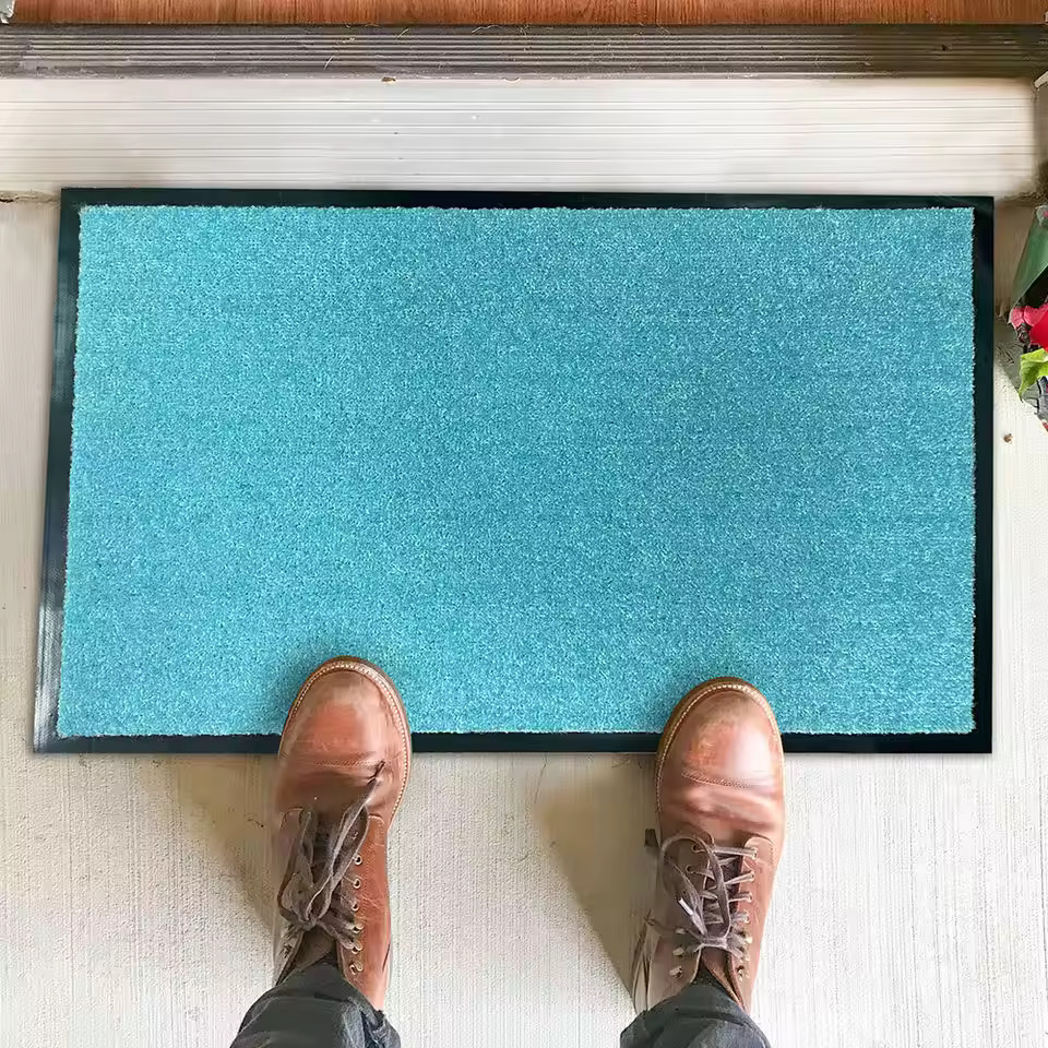 Carpete de entrada para o interior: Super absorvente e lavável Microfiber da porta da porta frontal tapete
