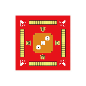 Tampa da mesa de jogos - não deslizamento mahjong/poker/tapete de tabela