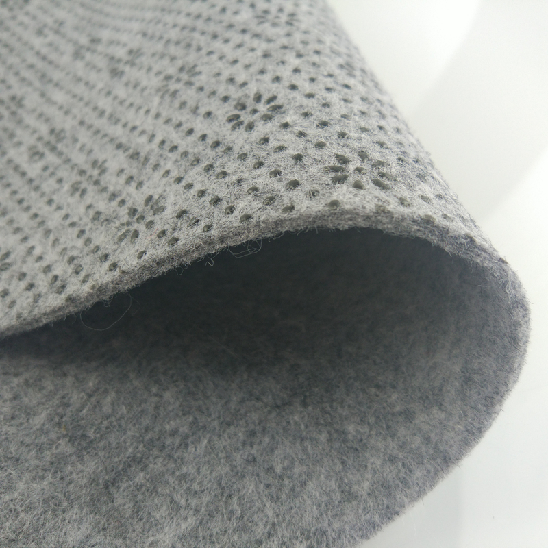 Felt+borracha dupla face, anti-deslizamento, camada inferior do tapete de aderência, espessura inferior a 0,64 cm, adequada para todos os pisos e tapetes duros