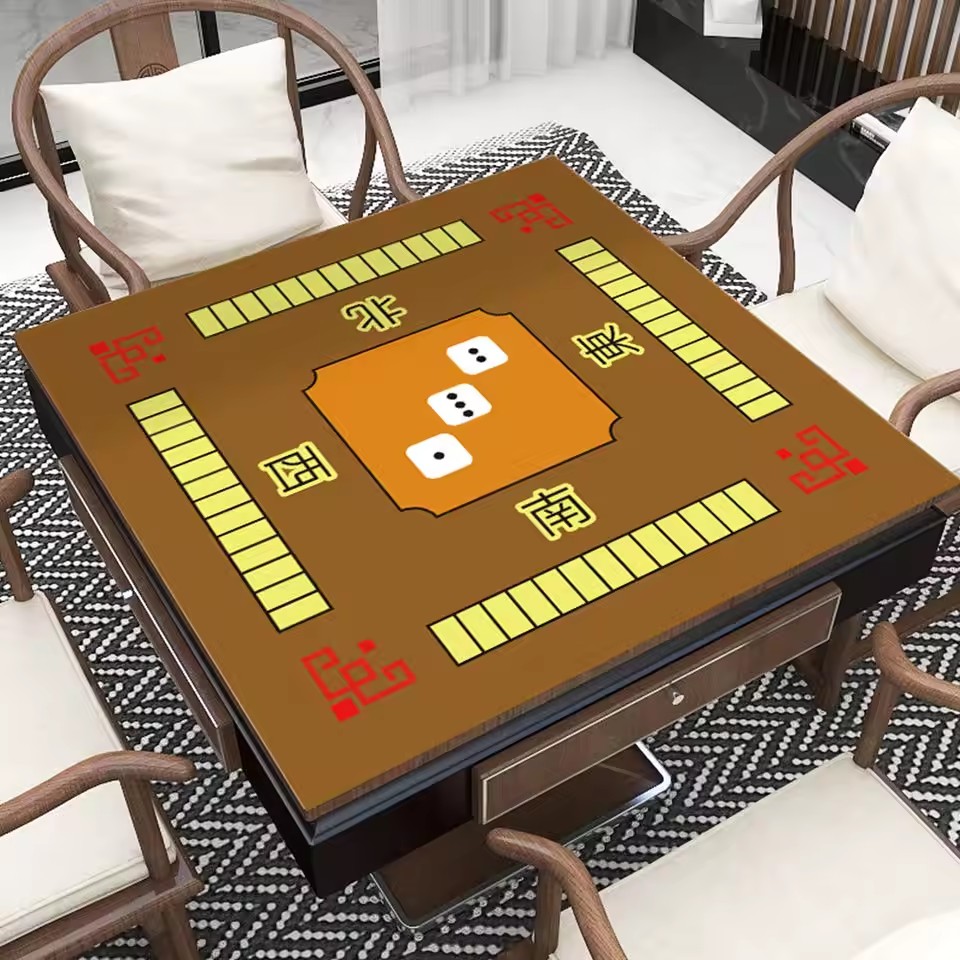Tampa da mesa de jogos - não deslizamento mahjong/poker/tapete de tabela