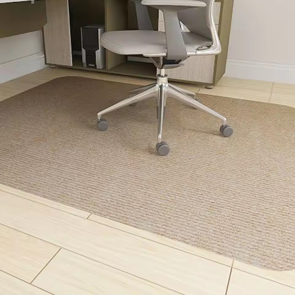 Cadeira de escritório tapete para piso de madeira - cadeira de rolo plástica Mat- roller cadeira de cadeira para trabalho, casa, tat de cadeira de escritório