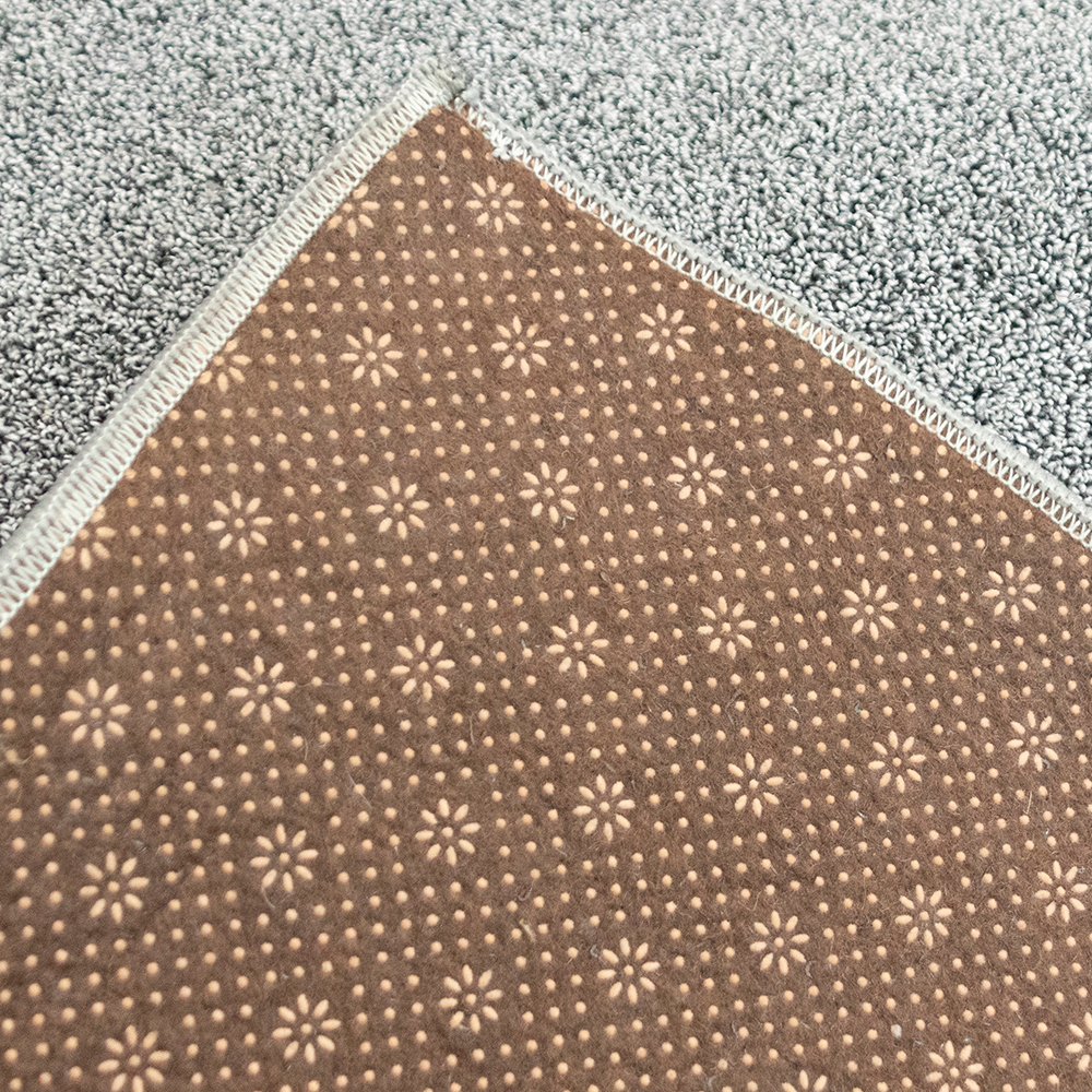 Tapete de cinza claro tingido de gravata desgrenhada rato, tapetes de área para sala de estar, carpete de piso macio e confortável anti-esquisitos para decoração decorativa em casa interna