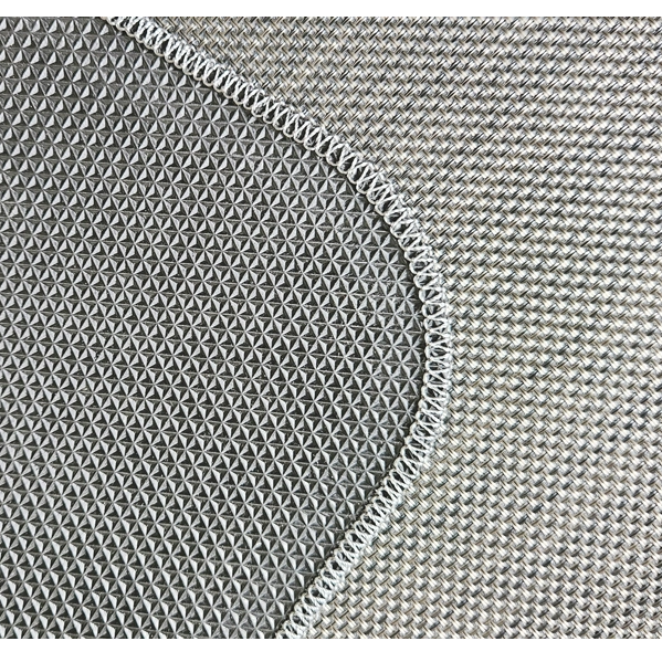 Tapete de piso para cadeira Teslin resistente: protege o piso e reduz o ruído em áreas de alta frequência