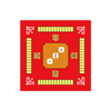 Mahjong Mat Anti Slip Reduction Table Tampa para Mahjong