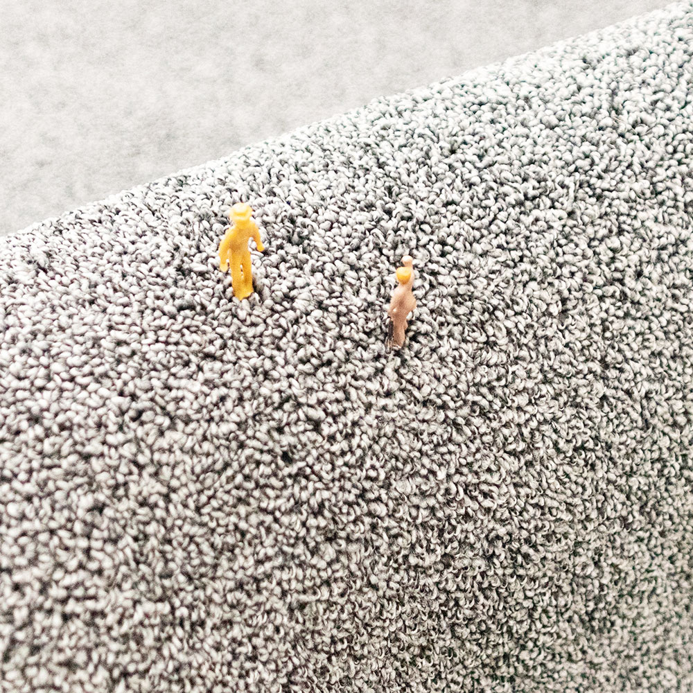Tapete de cinza claro tingido de gravata desgrenhada rato, tapetes de área para sala de estar, carpete de piso macio e confortável anti-esquisitos para decoração decorativa em casa interna