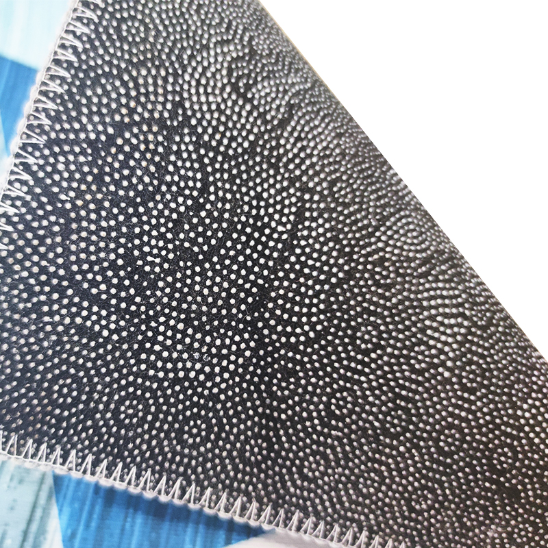 Carpete de corredor Pilha curta Vintage Carpet azul fino tapete chenille corredor carpete pilha curta vintage tapete floral dobrável