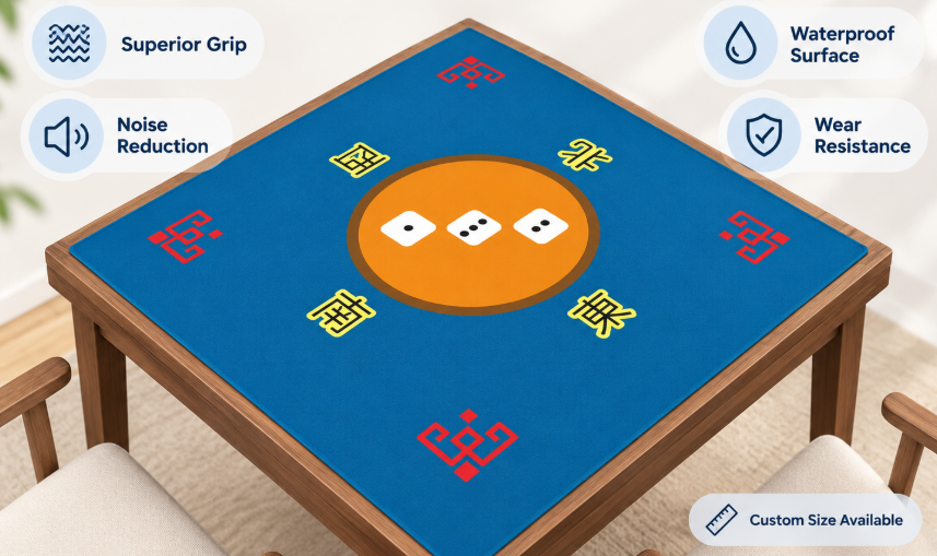 Os melhores tapetes de Mahjong para noite de jogo: guia completo para escolher o tapete de mesa de Mahjong perfeito